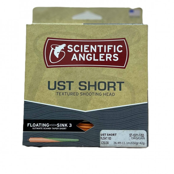Рыболовная леска Scientific Anglers UST Short St-10/11-F/S3 Floating - SD - Sink 3 125130 в Курске
