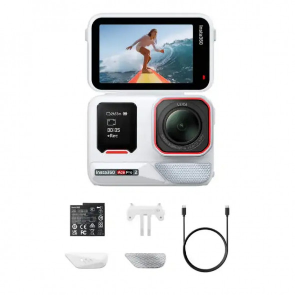 Экшн-камера Insta360 Ace Pro 2, Arctic White в Курске