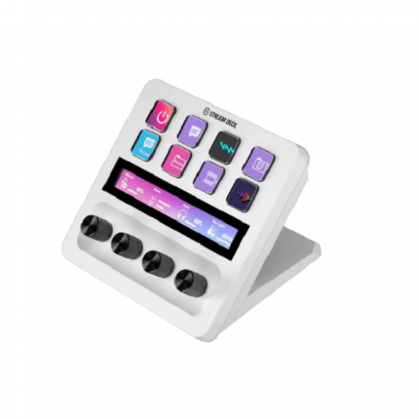 Контроллер для стриминга Elgato Stream Deck +, белый в Курске