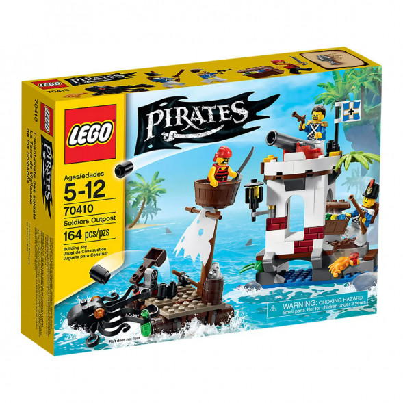 Конструктор LEGO Pirates 70410 Военный блокпост в Курске