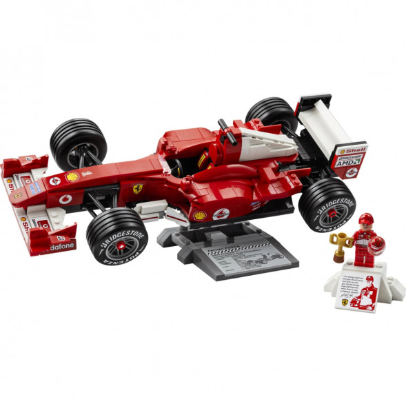 Конструктор LEGO Icons 11375 Ferrari F2004 и Михаэль Шумахер в Курске