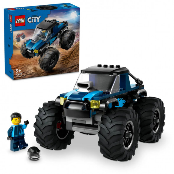 Конструктор LEGO City 60402 Синий Монстр-трак в Курске