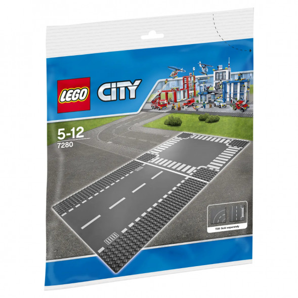 Конструктор LEGO City 7280 Прямая дорога и перекрёсток в Курске