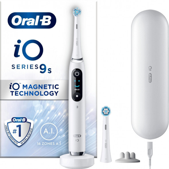Электрическая зубная щетка Oral-B iO Series 9s (387224), White в Курске