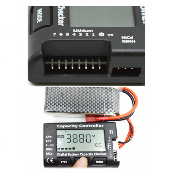 Тестер ёмкости аккумулятора CellMeter-7 с функцией балансировки ячеек в Курске