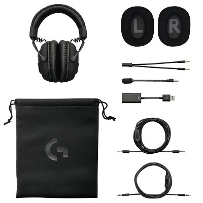 Компьютерная гарнитура Logitech G PRO X, черный в Курске