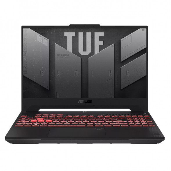 Ноутбук ASUS TUF Gaming A17 FA707NUG-HX156 (17.3&amp;quot;, IPS, 6 ядер, AMD Ryzen 7 7445HS 3.2 ГГц, 16 ГБ DDR5, SSD 512 ГБ, NVIDIA GeForce RTX 4050 - 6 ГБ, без ОС), черный в Курске