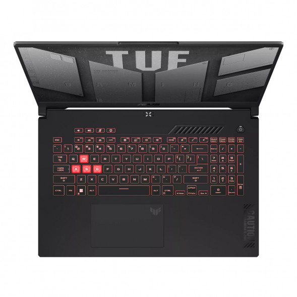 Ноутбук ASUS TUF Gaming A17 FA707NUG-HX156 (17.3&amp;quot;, IPS, 6 ядер, AMD Ryzen 7 7445HS 3.2 ГГц, 16 ГБ DDR5, SSD 512 ГБ, NVIDIA GeForce RTX 4050 - 6 ГБ, без ОС), черный в Курске