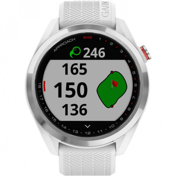 Умные часы для гольфа Garmin Approach S42, белый 010-02572-01 в Курске
