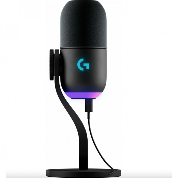 Микрофон Logitech Yeti GX (988-000569), черный в Курске