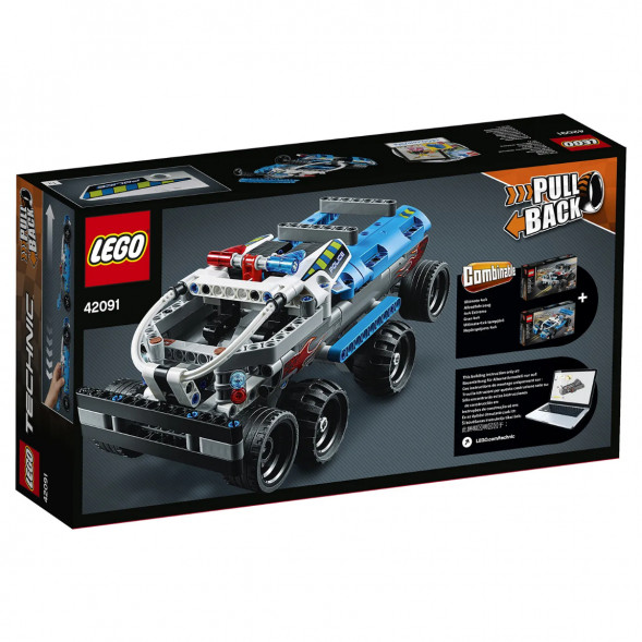 Конструктор LEGO Technic 42091 Полицейская погоня в Курске