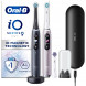 Набор из 2-х электрических зубных щеток Oral-B iO Series 9 Duo, Black Onyx и Rose Quartz в Курске