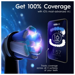 Набор из 2-х электрических зубных щеток Oral-B iO Series 9 Duo, Black Onyx и Rose Quartz