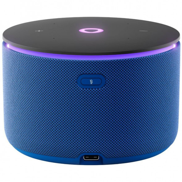 Умная колонка Яндекс Станция Мини 3 Про с Алисой с Zigbee, синий в Курске