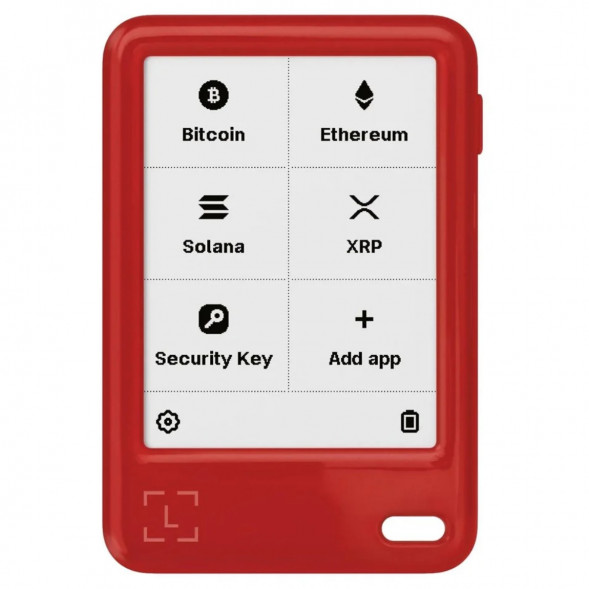 Аппаратный кошелек Ledger Nano Gen5, красный в Курске