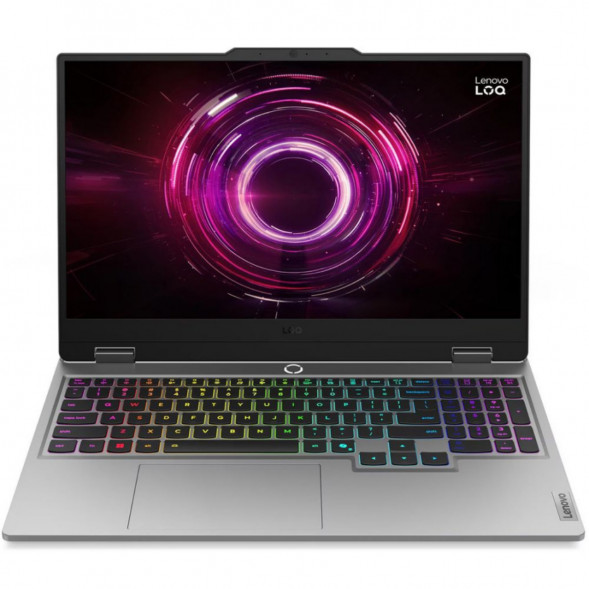 Ноутбук Lenovo LOQ 15AHP10 (83JG003DPB) (15.6&amp;quot;,  IPS, AMD Ryzen 5 220, 6 ядер, 16 ГБ DDR5, SSD 512 ГБ, NVIDIA GeForce RTX 5050 - 8 ГБ, без ОС), серый в Курске