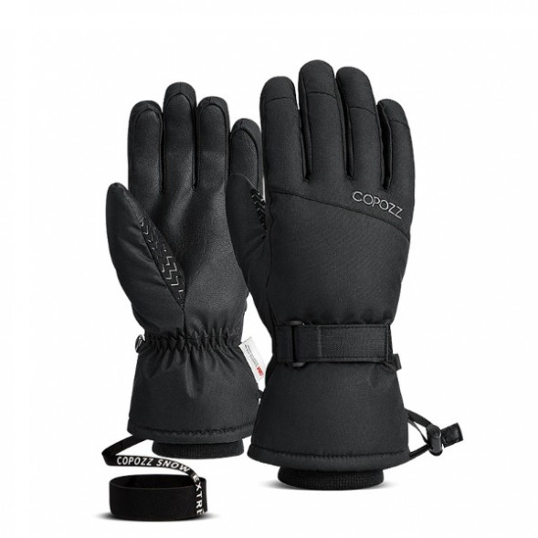 Перчатки горнолыжные сноубордические Copozz (черный, L) в Курске