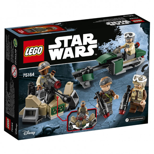 Конструктор LEGO Star Wars 75164 Боевой набор Повстанцев в Курске