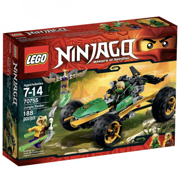 Конструктор LEGO Ninjago 70755 Тропический багги зелёного ниндзя в Курске