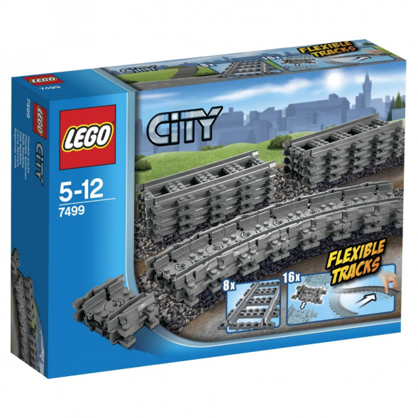 Конструктор LEGO City Trains 7499 Гибкие пути в Курске