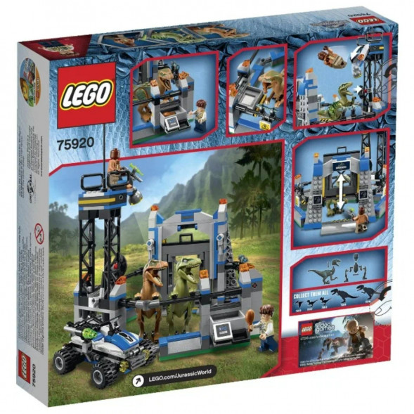 Конструктор LEGO Jurassic World 75920 Побег ящера в Курске