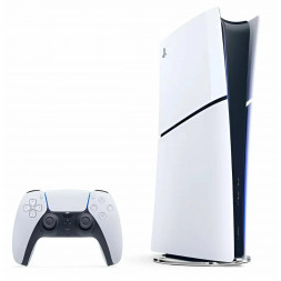 Игровая приставка Sony PlayStation 5 Slim 825 ГБ без дисковода, белый