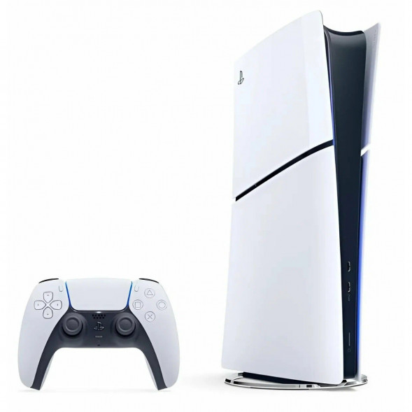 Игровая приставка Sony PlayStation 5 Slim 825 ГБ без дисковода, белый в Курске