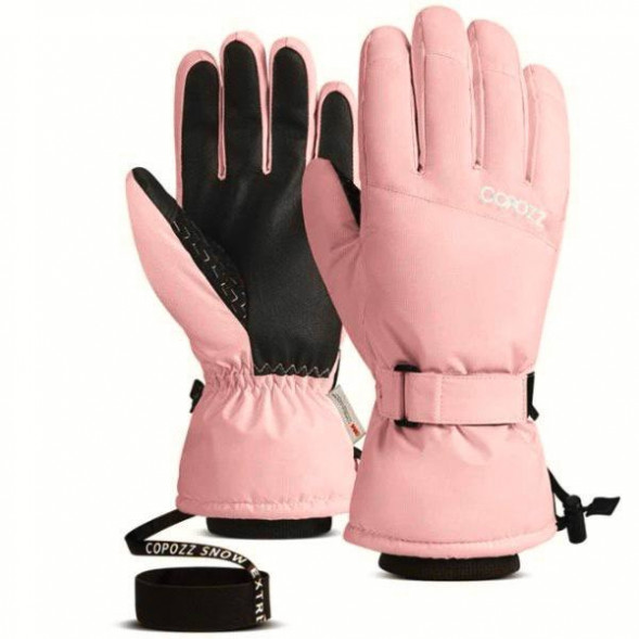 Перчатки горнолыжные сноубордические Copozz (розовый, M) в Курске