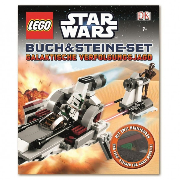 Книга и набор кубиков LEGO Star Wars Buch &amp;amp; Steine-Set: Galaktische Verfolgungsjagd в Курске