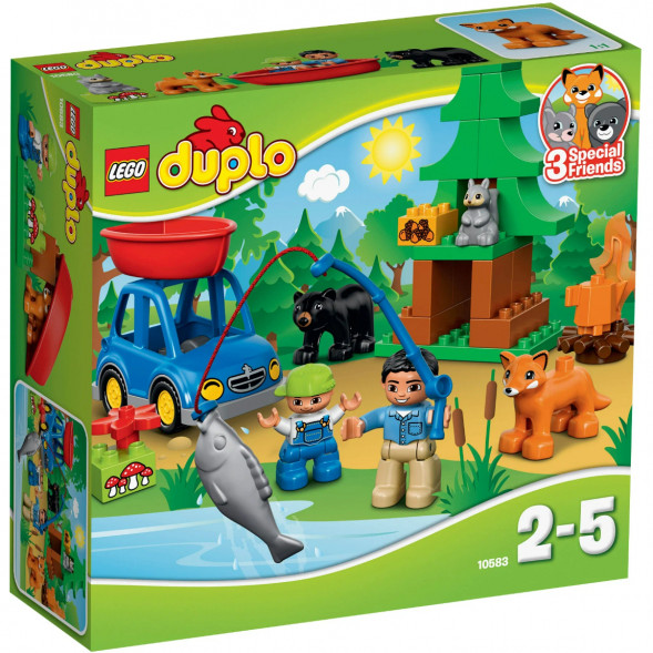 Конструктор LEGO DUPLO 10583 Рыбалка в лесу в Курске