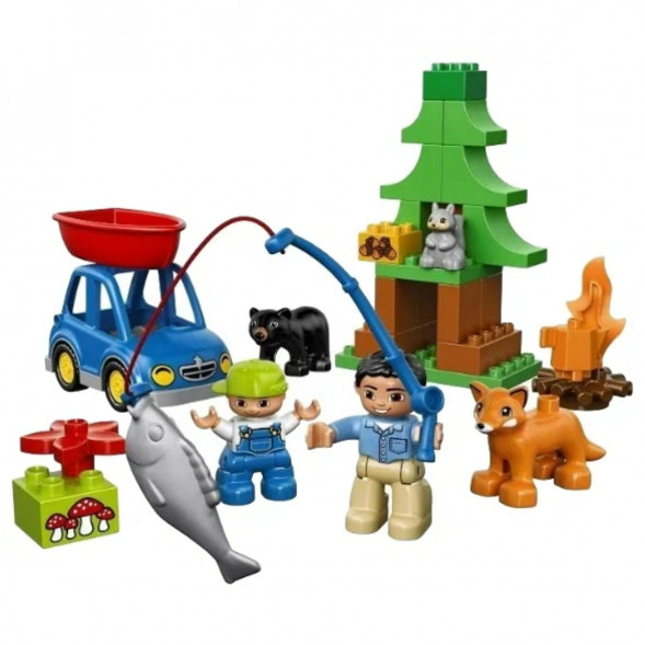 Конструктор LEGO DUPLO 10583 Рыбалка в лесу в Курске