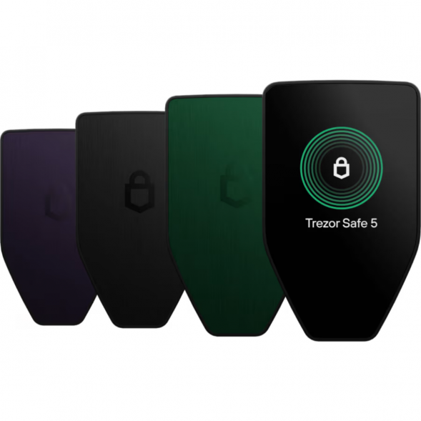 Аппаратный криптокошелек Trezor Safe 5, Violet Ore в Курске