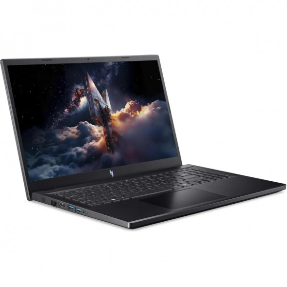 Ноутбук Acer Nitro V 15 ANV15-52-57BB (15.6&amp;quot;, IPS, Intel Core i5 13420H 2.1ГГц, 8 ядер, 16ГБ DDR4, 512ГБ SSD, NVIDIA GeForce RTX 5050 - 8 ГБ, Windows 11 Home), черный в Курске