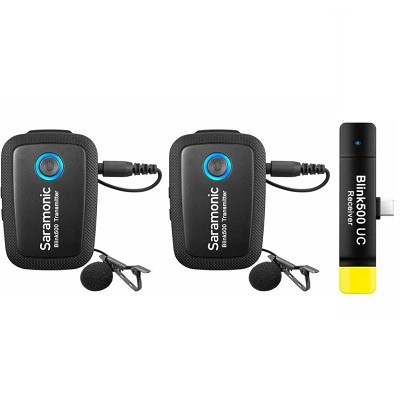 Радиосистема Saramonic Blink 500 B6, комплектация: микрофон, 2 ручных передатчика, приемник, черный в Курске