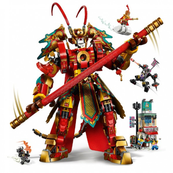 Конструктор LEGO Monkie Kid 80012 Боевой робот Царя Обезьян в Курске