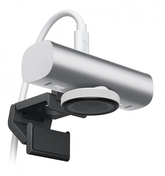 Веб-камера Logitech MX Brio 4K, Pale Grey в Курске