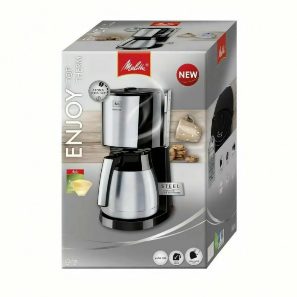 Кофеварка капельная Melitta Enjoy Top Therm, черная в Курске