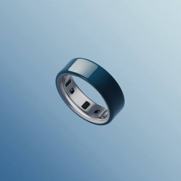 Умное кольцо Oura Ring 4 Ceramic (размер 11), Темная ночь/Midnight в Курске