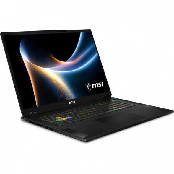 Ноутбук MSI Stealth 18 HX A2WI-083RU (18&amp;quot;, IPS, Intel Core Ultra 9 290HX Plus 2.7ГГц, 24 ядер, 32ГБ DDR5, 2ТБ SSD, NVIDIA GeForce RTX 5080, TGP 150Вт, Windows 11 Home), черный в Курске