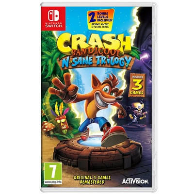 Игра Crash Bandicoot N-Sane Trilogy для (Switch, английский язык) в Курске