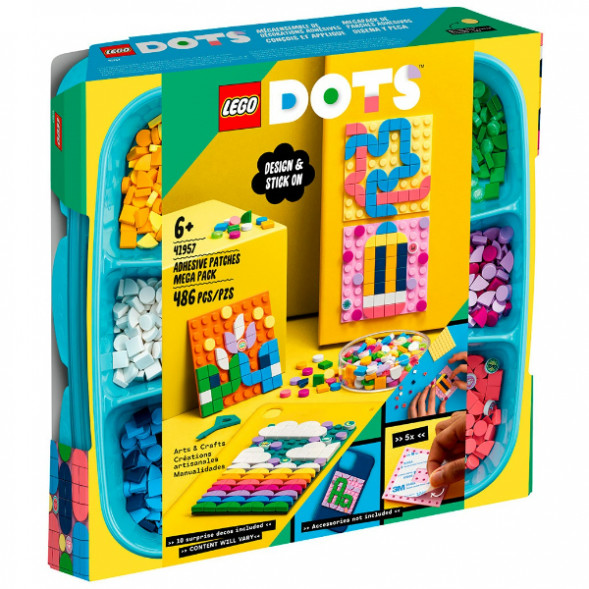Конструктор LEGO DOTS 41957 Большой набор пластин-наклеек с тайлами в Курске