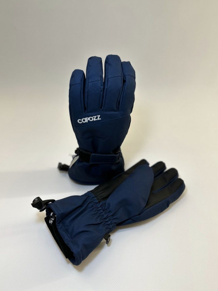 Перчатки горнолыжные сноубордические Copozz (синий, M) в Курске