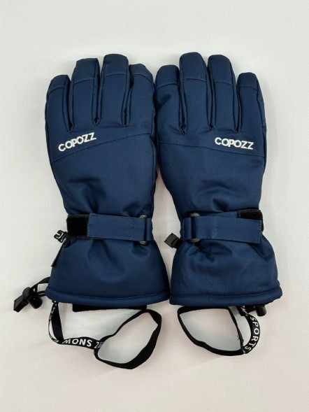 Перчатки горнолыжные сноубордические Copozz (синий, M) в Курске