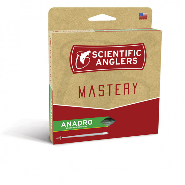 Шнур нахлыстовый Scientific Anglers Mastery Anadro 123822 WF-6-F, Green/Yellow в Курске