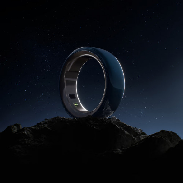 Умное кольцо Oura Ring 4 Ceramic (размер 12), Темная ночь/Midnight в Курске