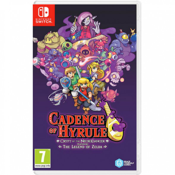 Игра Cadence of Hyrule: Crypt of the NecroDancer Featuring The Legend of Zelda [Nintendo Switch, английская версия] в Курске