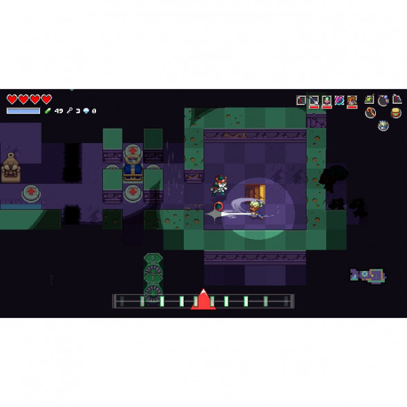 Игра Cadence of Hyrule: Crypt of the NecroDancer Featuring The Legend of Zelda [Nintendo Switch, английская версия] в Курске