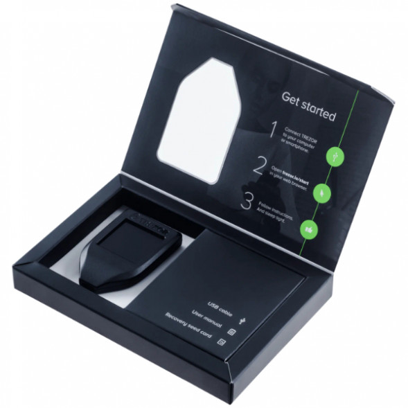 Аппаратный криптокошелек Trezor Model T в Курске
