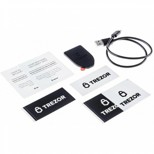 Аппаратный криптокошелек Trezor Model T в Курске