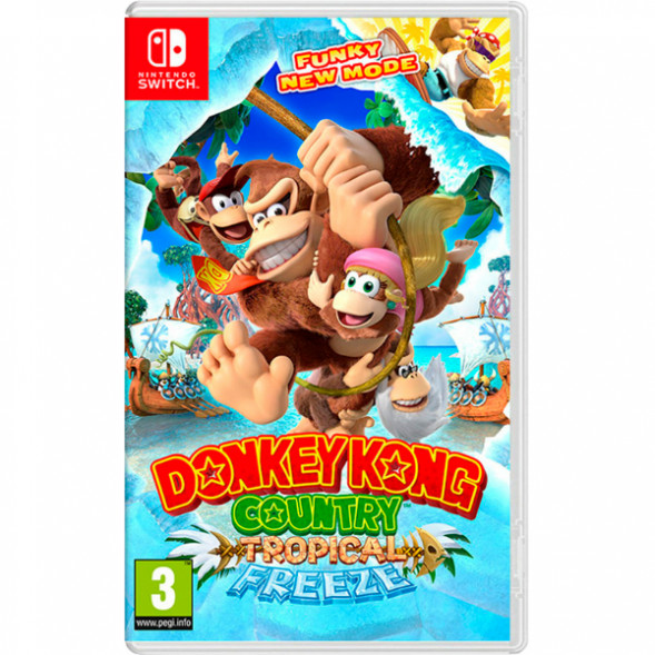 Игра Donkey Kong Country: Tropical Freeze [Nintendo Switch, английская версия] в Курске